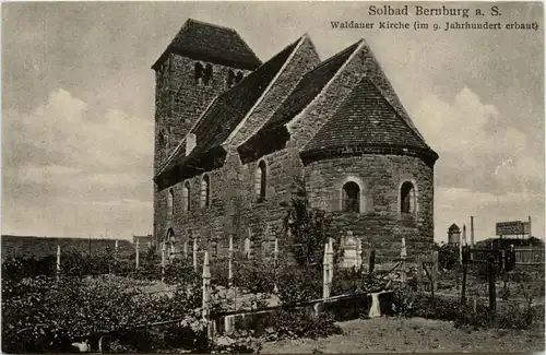 Bernburg - Waldauer Kirche -428020