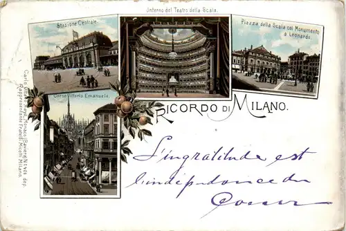 Ricordo di Milano - Litho -74006