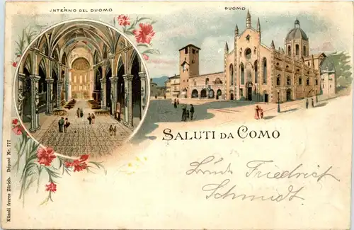 Souvenir de Como - Litho -74046