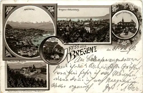 Gruss aus Bregenz - Litho -74146