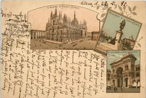 Ricordo di Milano - Litho 1895 -74036