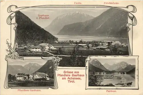 Gruss aus Pfandlers Gasthaus am Achensee -74076