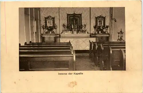 Herz Jesu-heim, Studentenerholungsheim Heimenkirch, Inneres der Kirche -356840
