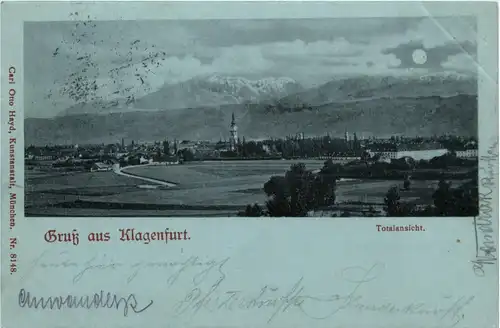Klagenfurt, Totalansicht -356296