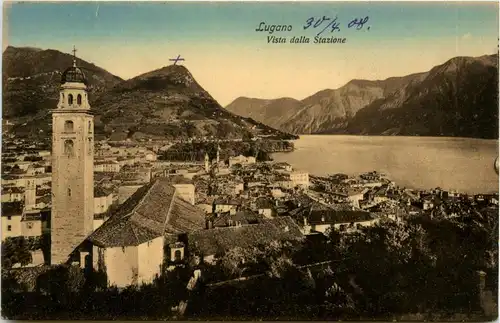 Lugano, Vista dalla Stazione -356548