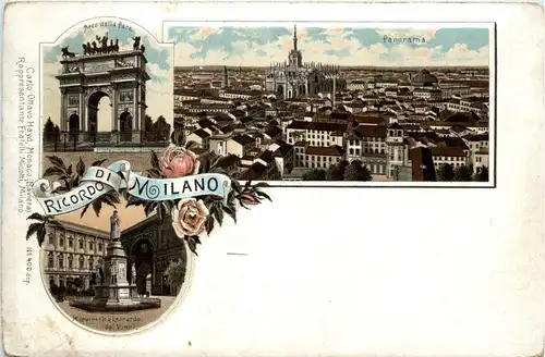 Ricordo di Milano - Litho -74010