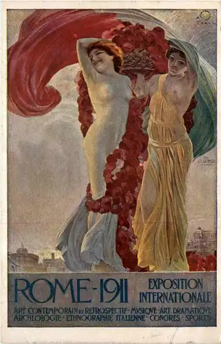 Rom - Exposition Internationale 1911 - Litho -74054