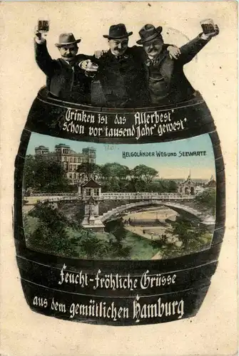 Hamburg - Bierfass -74194