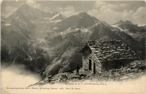 Domhütte und Weisshorn -357104