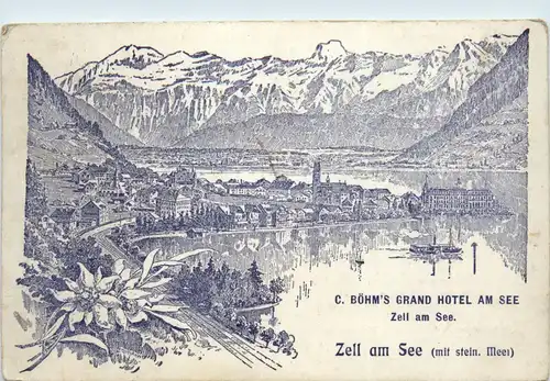 Gruss aus Zell am See - Böhms Grand Hotel -74180