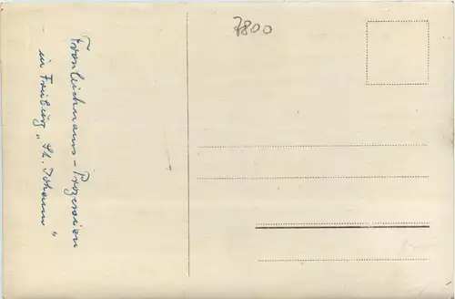 Freiburg im Breisgau- Fronleichnam 1919 -74254