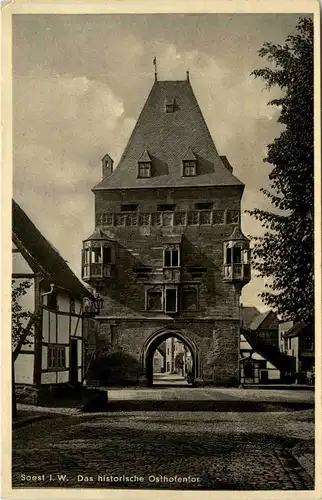 Soest - Das historische Osthofentor -400910