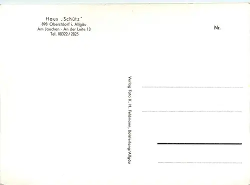 Oberstdorf, Fremdenheim Schütz -356444