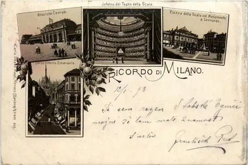 Ricordo di Milano - Litho -74032