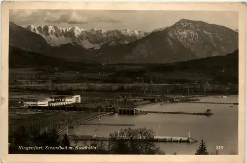 Klagenfurt, Strandbad mit Koschutta -355552