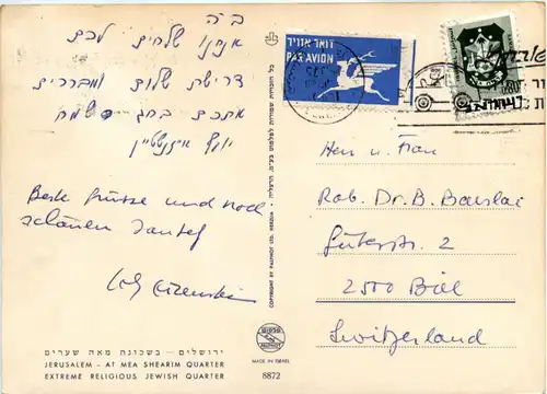 Jerusalem - At Mea Shearim Quarter -74600