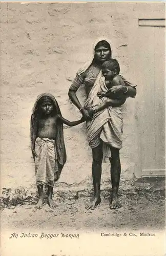 Indian Beggar Woman -74378