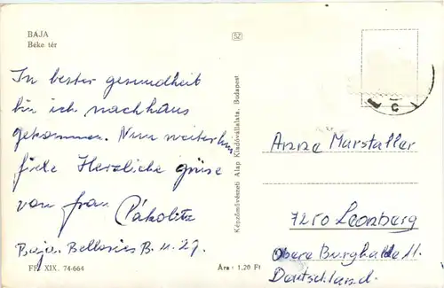 Baja - Beke ter -76060