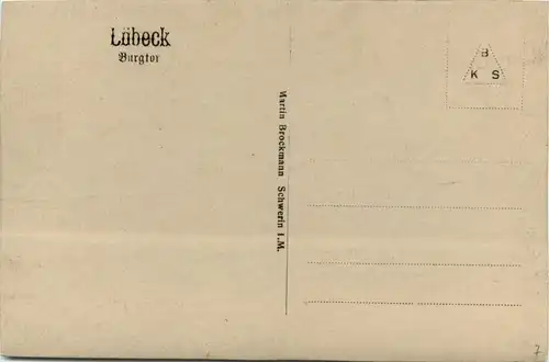 Lübeck - Burgtor -401488