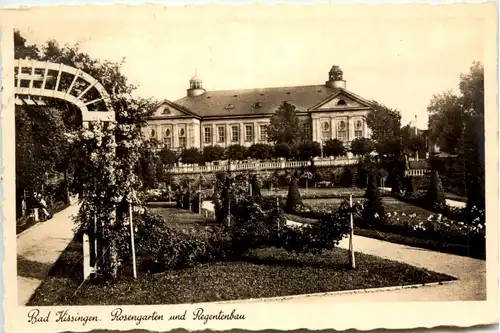 Bad Kissingen, Rosengarten und Regentenbau -356858