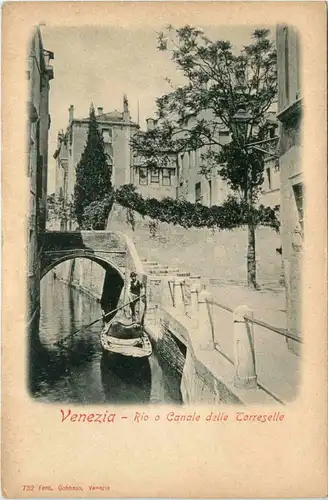 Venezia - Rio o Canale delle Torreselle -74672