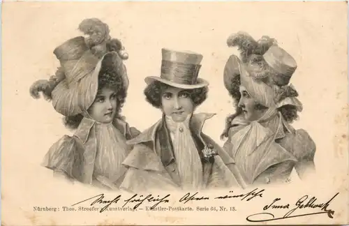 Künstlerkarte Frauen -77322