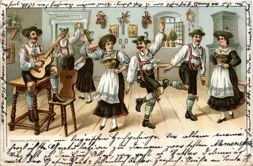 Schuhplattler Tanz -77402