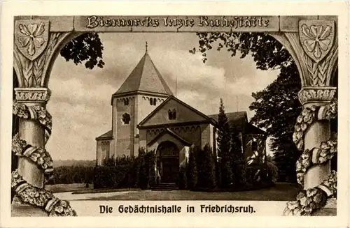 Bismarck - Gedächtnishalle in Friedrichsruh -76878