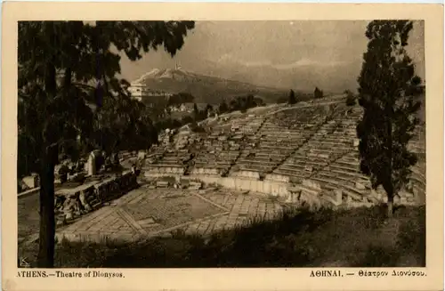 Athenes - Theatre of Dionysos -75730