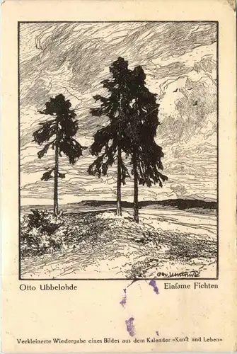 Künstlerkarte Otto Ubbelohde -77502