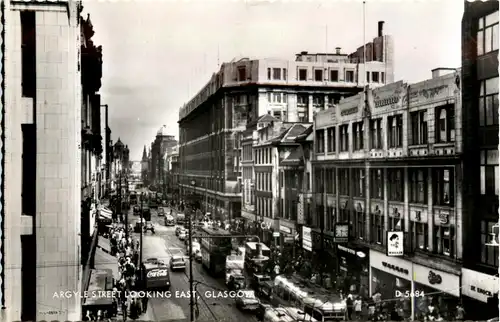 Argyle Street Looking East - Glasgow -76032