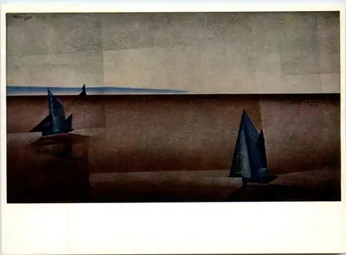 Künstlerkarte Lyonel Feininger -77782