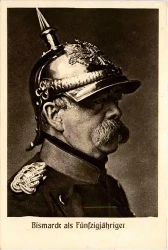 Bismarck als Fünfzigjähriger -76872