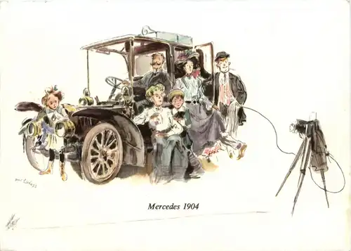 Mercedes 1904 - Gruss aus Stuttgart -77862