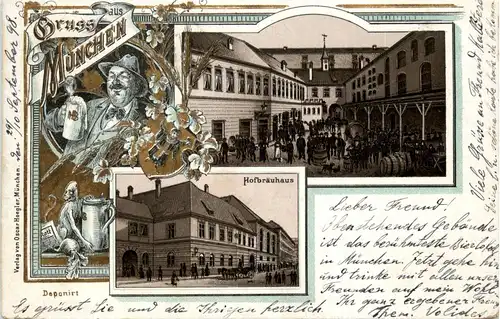 Gruss aus München - Litho -77392