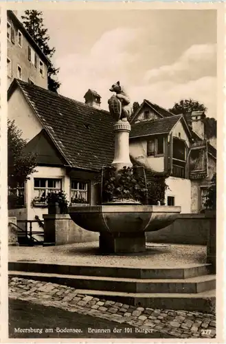 Meersburg - Brunnen der 101 Bürger -76842