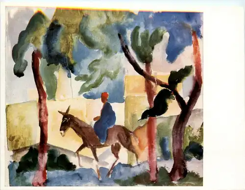 Künstlerkarte August Macke -78138