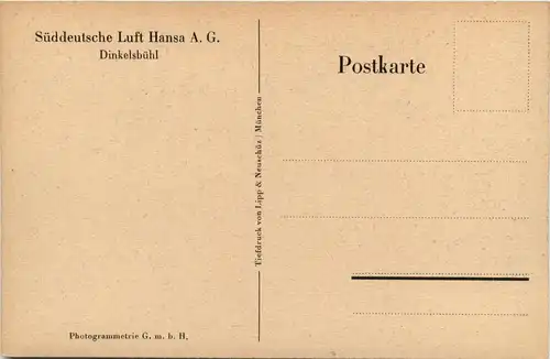 Süddeutsche Lufthansa AG - Dinkelsbühl -402878