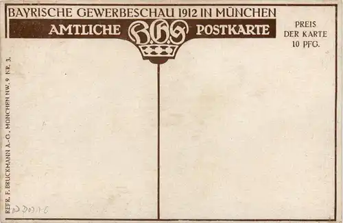 München - Gewerbeschau 1912 -77172