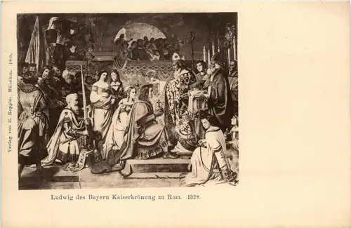 Ludwig des Bayern Kaiserkrönung in Rom -77672