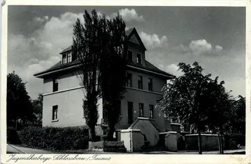Jugendherberge Schlossborn - Landpoststempel -78218
