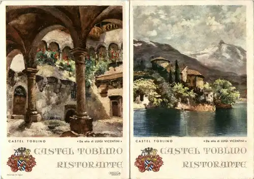 Castel Toblino - Calavino - Klappkarte -77266