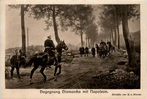 Begegnung Bismarcks mit Napoleon -77326