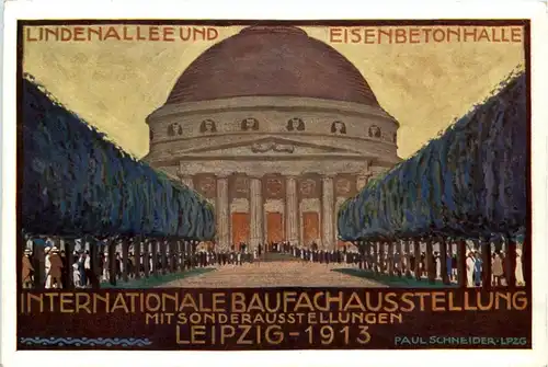 Leipzig - Baufachausstellung 1913 -403084