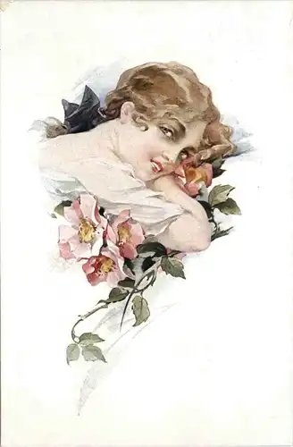 Frau - Künstlerkarte Schilbach -77932