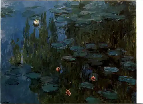 Künstlerkarte Claude Monet -76608