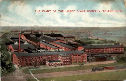 Toledo - The Plant of the Libbey Glass Company -403166