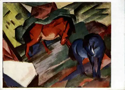 Künstlerkarte Franz Marc -78458