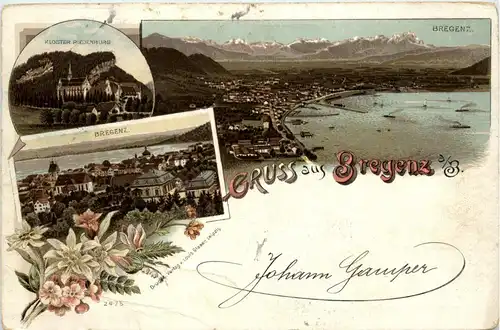 Gruss aus Bregenz - Litho -403360