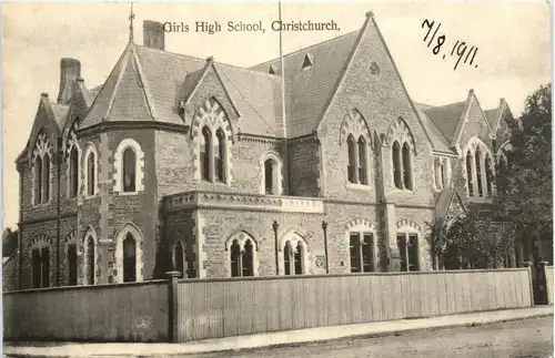 New Zealand - Christchurch - Girls High School -75264